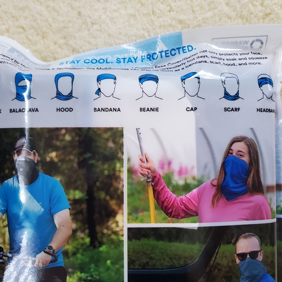 Arctic Cool Face Cover/Gaiter, Unisex 3-Pack - Picture 3 of 3